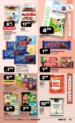 Netto - gazetka promocyjna Gazetka Spożywcza od poniedziałku 20.10 do soboty 25.10 - strona 19