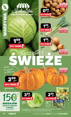 Netto - gazetka promocyjna Gazetka Spożywcza od poniedziałku 20.10 do soboty 25.10 - strona 8