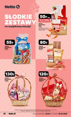 Netto - gazetka promocyjna Gazetka Spożywcza od poniedziałku 20.10 do soboty 25.10 - strona 28
