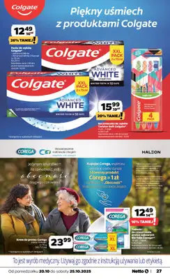 Netto - gazetka promocyjna Gazetka Spożywcza od poniedziałku 20.10 do soboty 25.10 - strona 27