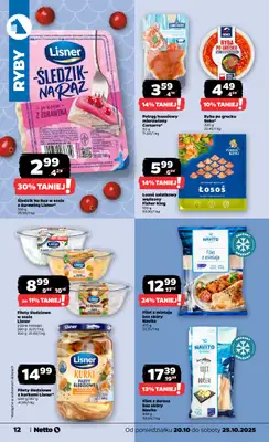 Netto - gazetka promocyjna Gazetka Spożywcza od poniedziałku 20.10 do soboty 25.10 - strona 12