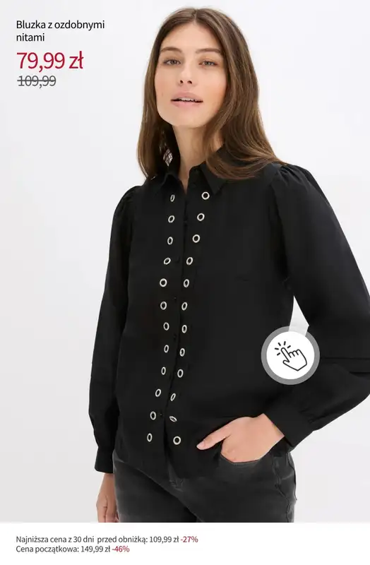 bonprix - gazetka promocyjna MID SEASON SALE - Bluzki damskie od czwartku 16.10 do środy 22.10 - strona 15