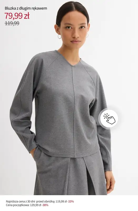 bonprix - gazetka promocyjna MID SEASON SALE - Bluzki damskie od czwartku 16.10 do środy 22.10 - strona 7