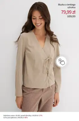 bonprix - gazetka promocyjna MID SEASON SALE - Bluzki damskie od czwartku 16.10 do środy 22.10 - strona 19