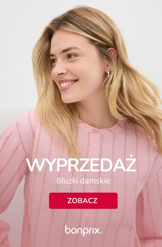 bonprix - gazetka promocyjna MID SEASON SALE - Bluzki damskie  