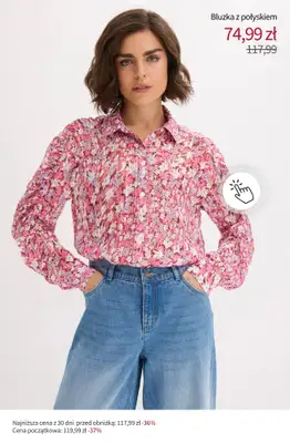 bonprix - gazetka promocyjna MID SEASON SALE - Bluzki damskie od czwartku 16.10 do środy 22.10 - strona 17