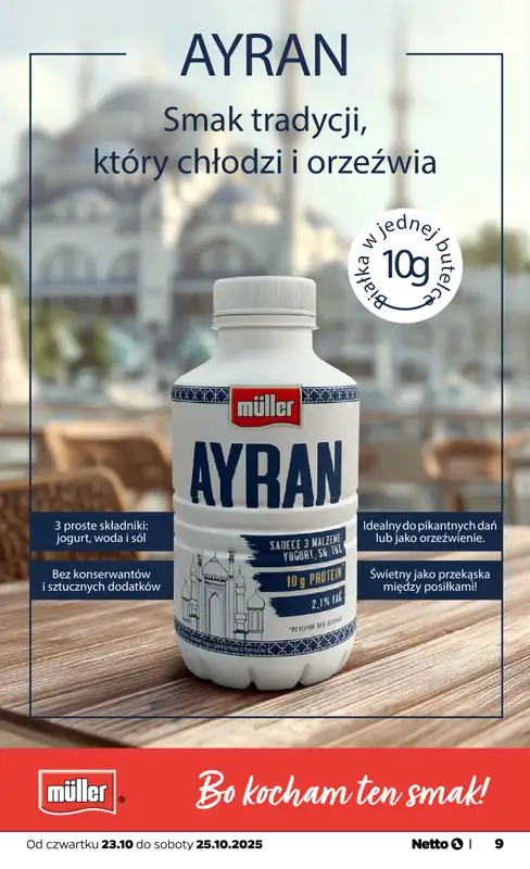 Netto - gazetka promocyjna Gazetka Spożywcza od czwartku 23.10 do soboty 25.10 - strona 9