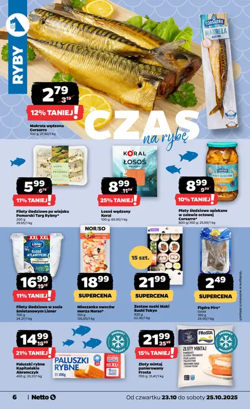 Netto - gazetka promocyjna Gazetka Spożywcza od czwartku 23.10 do soboty 25.10 - strona 6