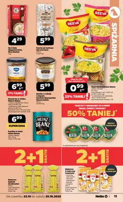 Netto - gazetka promocyjna Gazetka Spożywcza od czwartku 23.10 do soboty 25.10 - strona 11