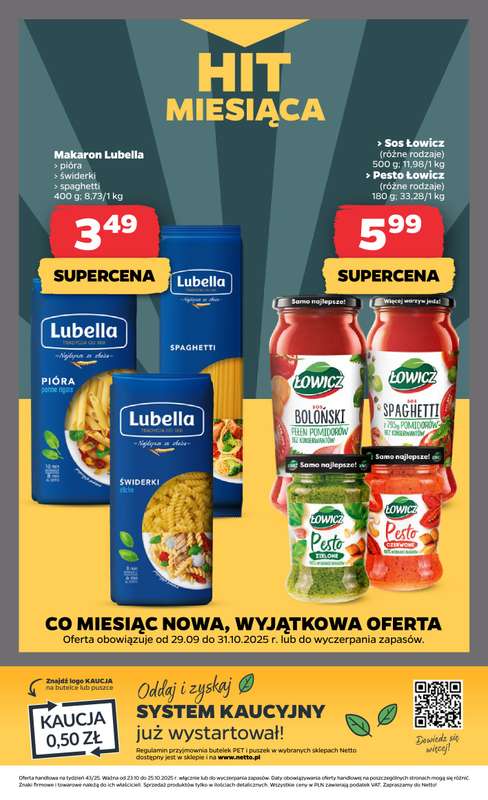 Netto - gazetka promocyjna Gazetka Spożywcza od czwartku 23.10 do soboty 25.10 - strona 20