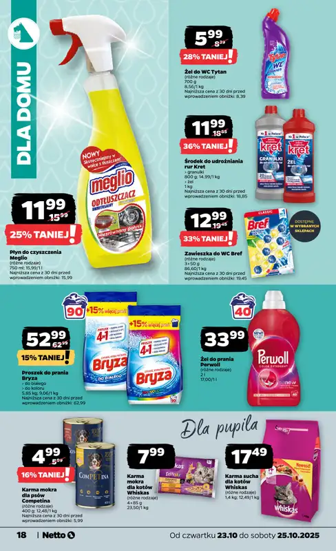 Netto - gazetka promocyjna Gazetka Spożywcza od czwartku 23.10 do soboty 25.10 - strona 18