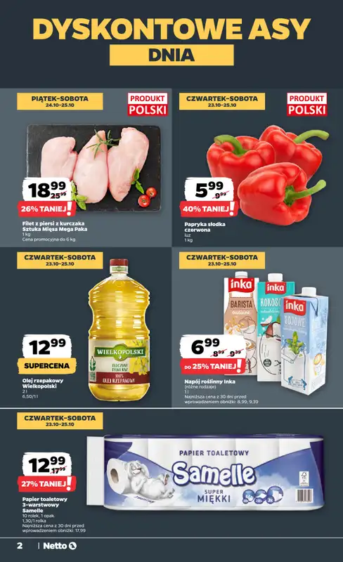 Netto - gazetka promocyjna Gazetka Spożywcza   - strona 2