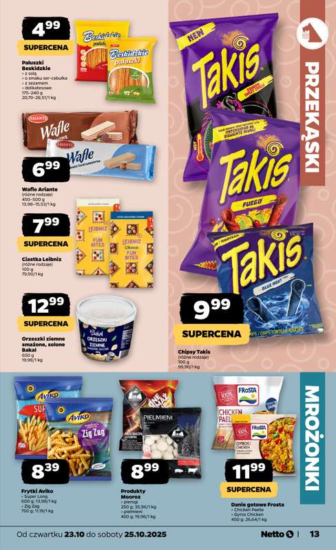 Netto - gazetka promocyjna Gazetka Spożywcza od czwartku 23.10 do soboty 25.10 - strona 13