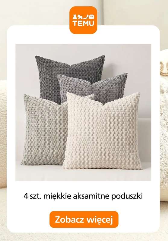 Temu - gazetka promocyjna Dekoracje na kanapę od piątku 17.10  - strona 2