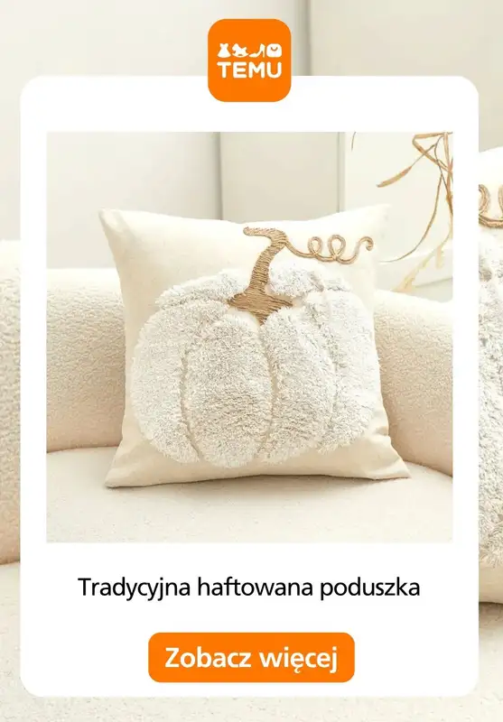 Temu - gazetka promocyjna Dekoracje na kanapę od piątku 17.10  - strona 11
