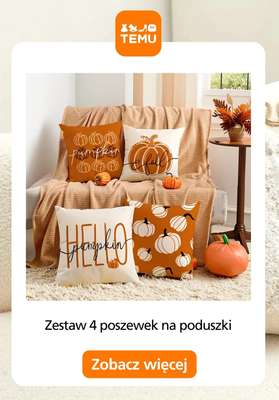 Temu - gazetka promocyjna Dekoracje na kanapę od piątku 17.10  - strona 8