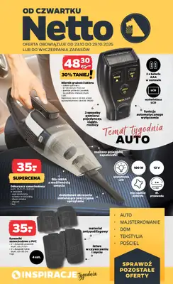 Netto - gazetka promocyjna Gazetka Non Food od czwartku 23.10 do środy 29.10 Netto - gazetka promocyjna Gazetka Non Food od czwartku 23.10 do środy 29.10