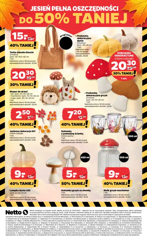 Netto - gazetka promocyjna Gazetka Non Food od czwartku 23.10 do środy 29.10 - strona 8