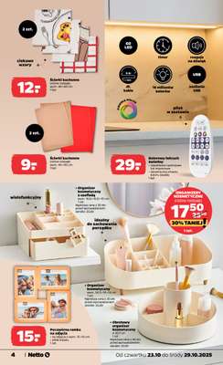 Netto - gazetka promocyjna Gazetka Non Food od czwartku 23.10 do środy 29.10 - strona 4