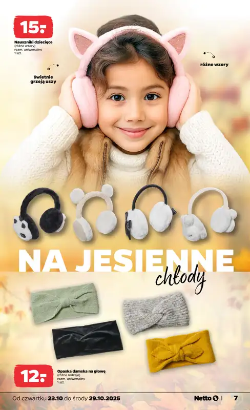 Netto - gazetka promocyjna Gazetka Non Food od czwartku 23.10 do środy 29.10 - strona 7