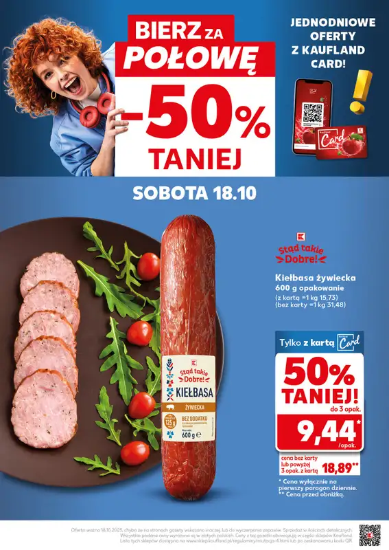 Kaufland - gazetka promocyjna Oferta Kaufland - SUPER SOBOTA od soboty 18.10 do soboty 18.10 - strona 24