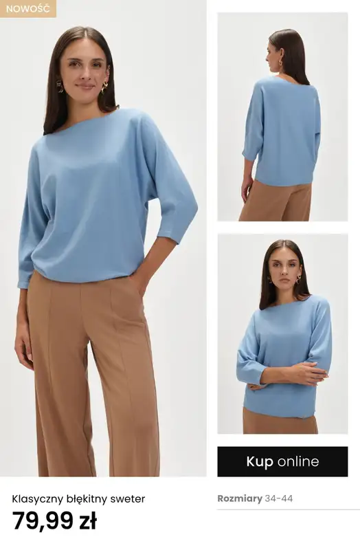 Top Secret - gazetka promocyjna Ciepłe swetry już od 69,99 zł od czwartku 16.10 do wtorku 28.10 - strona 5