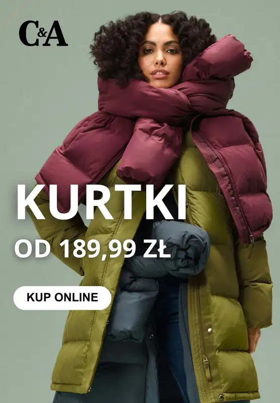 C&A - gazetka promocyjna Pikowane kurtki damskie na chłodne dni  