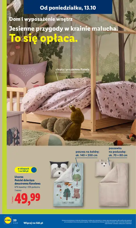 Lidl - gazetka promocyjna Katalog od 13.10 od poniedziałku 06.10 do niedzieli 19.10 - strona 22