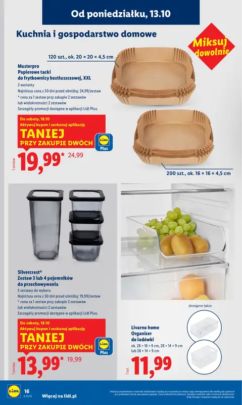 Lidl - gazetka promocyjna Katalog od 13.10 od poniedziałku 06.10 do niedzieli 19.10 - strona 18