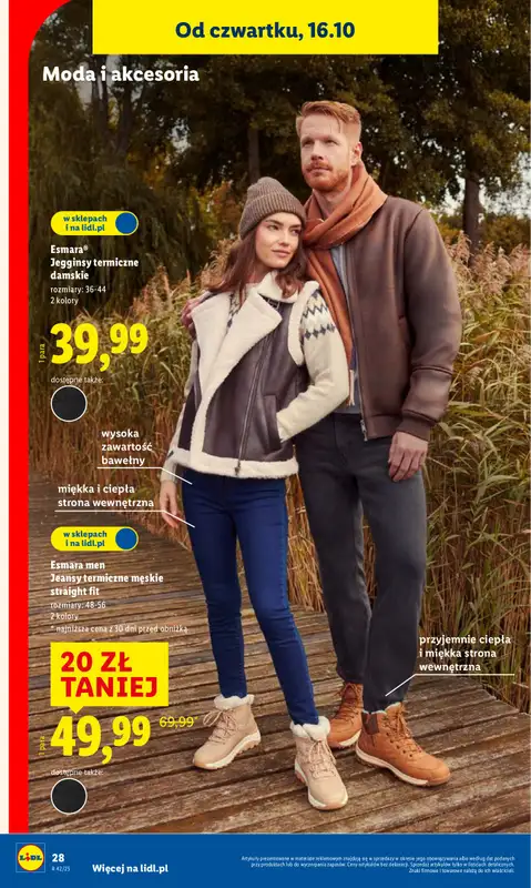 Lidl - gazetka promocyjna Katalog od 13.10 od poniedziałku 06.10 do niedzieli 19.10 - strona 34
