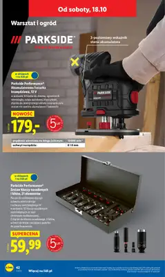 Lidl - gazetka promocyjna Katalog od 13.10 od poniedziałku 06.10 do niedzieli 19.10 - strona 54