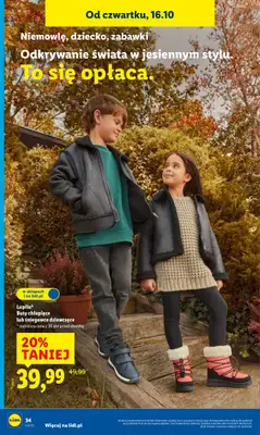Lidl - gazetka promocyjna Katalog od 13.10 od poniedziałku 06.10 do niedzieli 19.10 - strona 40