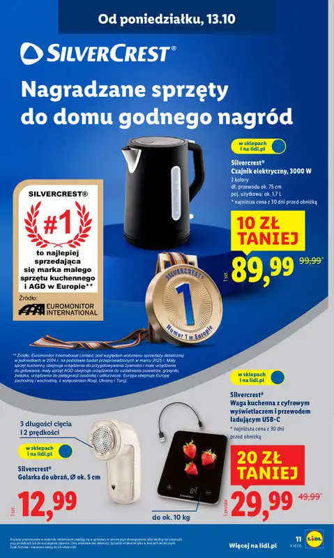 Lidl - gazetka promocyjna Katalog od 13.10 od poniedziałku 06.10 do niedzieli 19.10 - strona 13