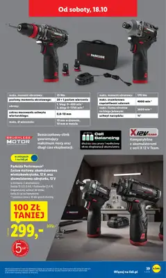 Lidl - gazetka promocyjna Katalog od 13.10 od poniedziałku 06.10 do niedzieli 19.10 - strona 51