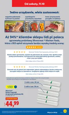 Lidl - gazetka promocyjna Katalog od 13.10 od poniedziałku 06.10 do niedzieli 19.10 - strona 49