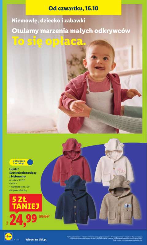 Lidl - gazetka promocyjna Katalog od 13.10 od poniedziałku 06.10 do niedzieli 19.10 - strona 44