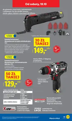Lidl - gazetka promocyjna Katalog od 13.10 od poniedziałku 06.10 do niedzieli 19.10 - strona 55