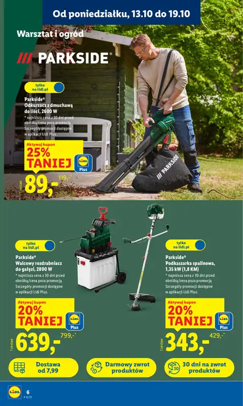 Lidl - gazetka promocyjna Katalog od 13.10 od poniedziałku 06.10 do niedzieli 19.10 - strona 8