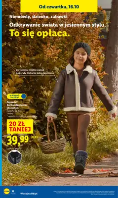 Lidl - gazetka promocyjna Katalog od 13.10 od poniedziałku 06.10 do niedzieli 19.10 - strona 38