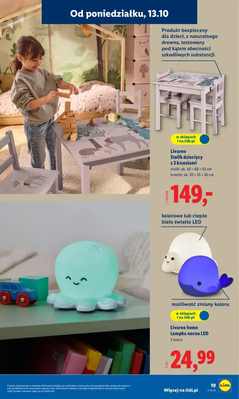 Lidl - gazetka promocyjna Katalog od 13.10 od poniedziałku 06.10 do niedzieli 19.10 - strona 21