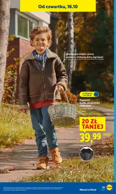 Lidl - gazetka promocyjna Katalog od 13.10 od poniedziałku 06.10 do niedzieli 19.10 - strona 39