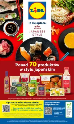 Lidl - gazetka promocyjna Katalog od 13.10 od poniedziałku 06.10 do niedzieli 19.10 - strona 64