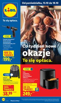 Lidl - gazetka promocyjna Katalog od 13.10 od poniedziałku 06.10 do niedzieli 19.10