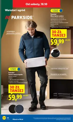 Lidl - gazetka promocyjna Katalog od 13.10 od poniedziałku 06.10 do niedzieli 19.10 - strona 56