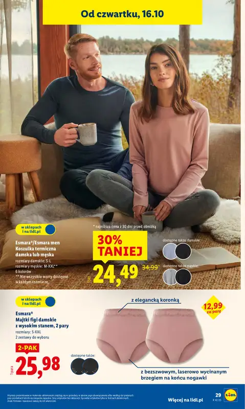 Lidl - gazetka promocyjna Katalog od 13.10 od poniedziałku 06.10 do niedzieli 19.10 - strona 35