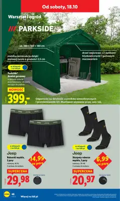 Lidl - gazetka promocyjna Katalog od 13.10 od poniedziałku 06.10 do niedzieli 19.10 - strona 58