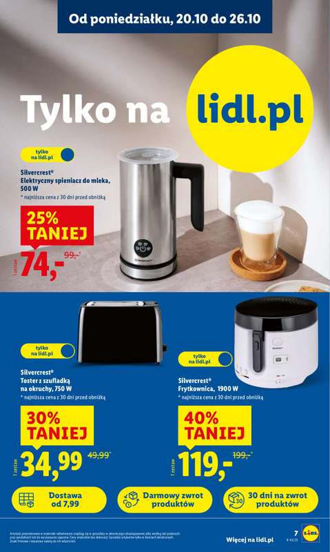 Lidl - gazetka promocyjna Katalog od poniedziałku 20.10 do soboty 25.10 - strona 7