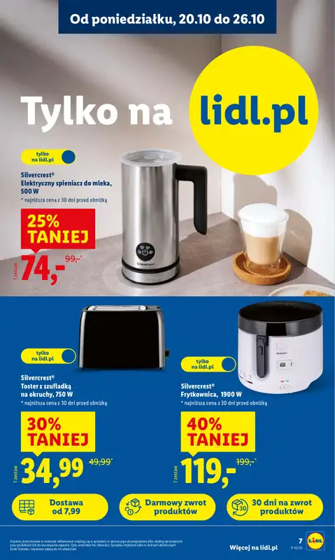 Lidl - gazetka promocyjna Katalog od poniedziałku 20.10 do soboty 25.10 - strona 7