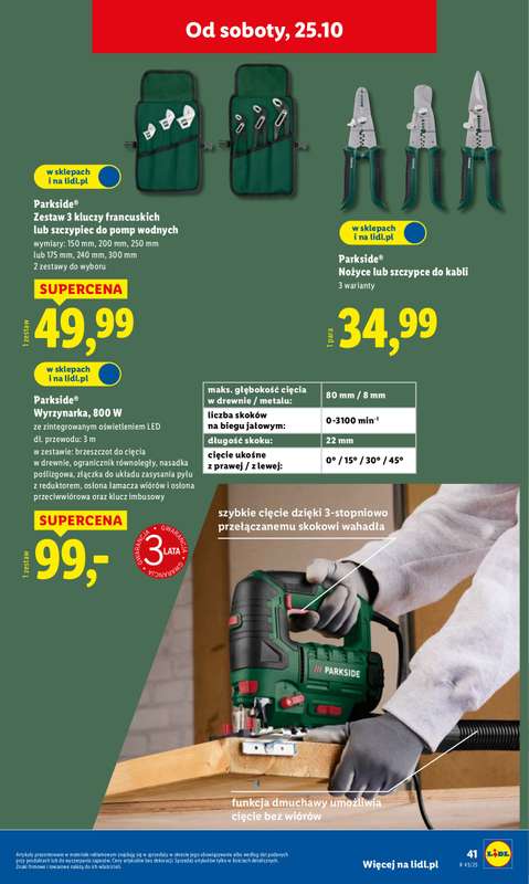 Lidl - gazetka promocyjna Katalog od poniedziałku 20.10 do soboty 25.10 - strona 47
