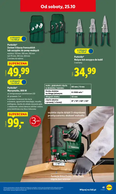 Lidl - gazetka promocyjna Katalog od poniedziałku 20.10 do soboty 25.10 - strona 47